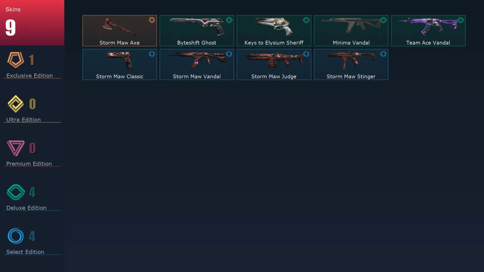 [Valorant] | EU | Level 1 | Immortal 1 | 20 Agents | 9 Skins — Valorant account