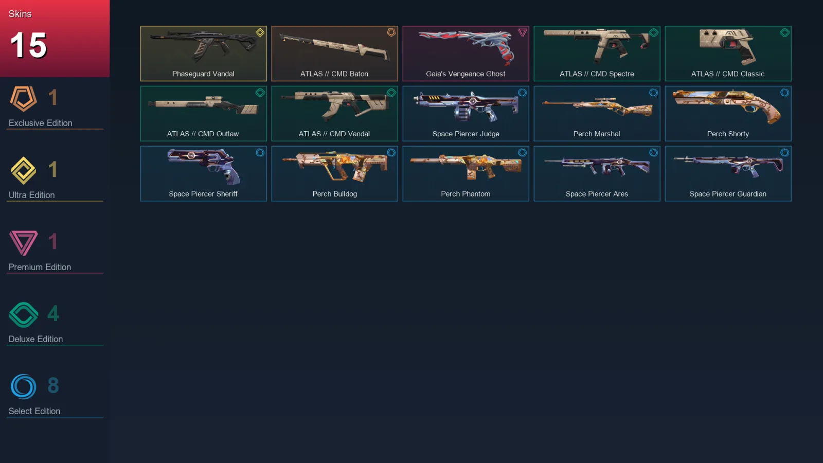 NA | Lv40 | Unranked | 15 Skin | 9 Agent | 18 Buddy — Valorant account