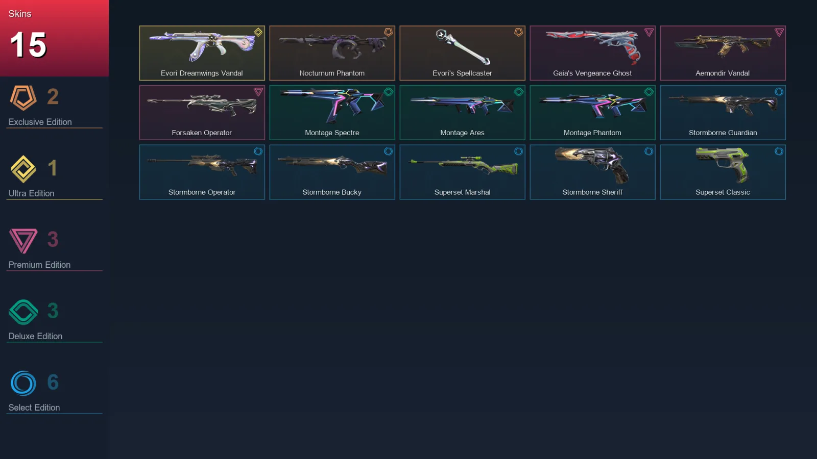 AP | Lv28 | Unranked | 15 Skin | 10 Agent | 13 Buddy — Unranked / Smurf Valorant