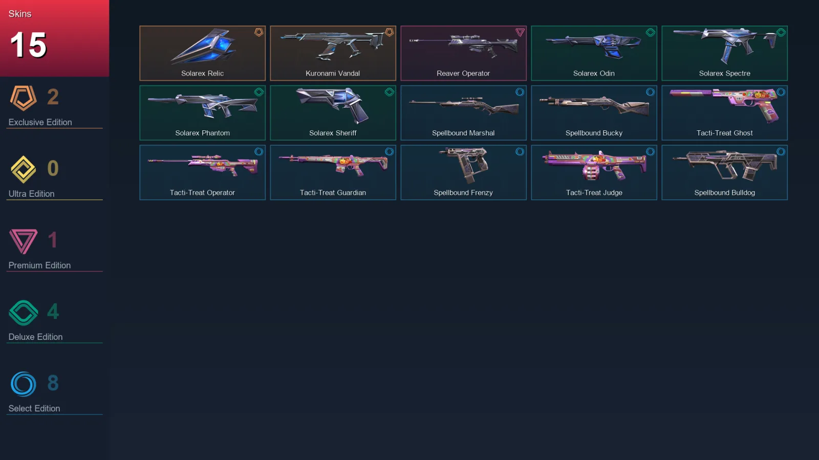 AP | Lv23 | Unranked | 15 Skin | 9 Agent | 12 Buddy — Valorant account