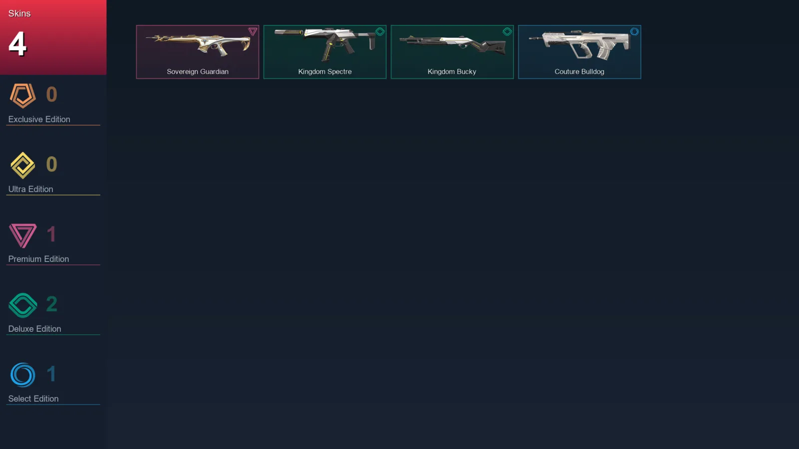EU | Lv1 | Unranked | 4 Skin | 7 Agent | 6 Buddy — Valorant account