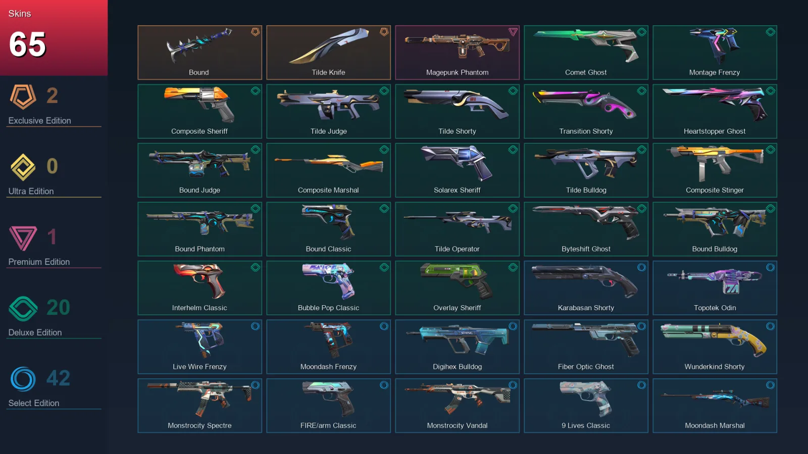 BR | Lv334 | Unranked | 65 Skin | 27 Agent | 119 Buddy