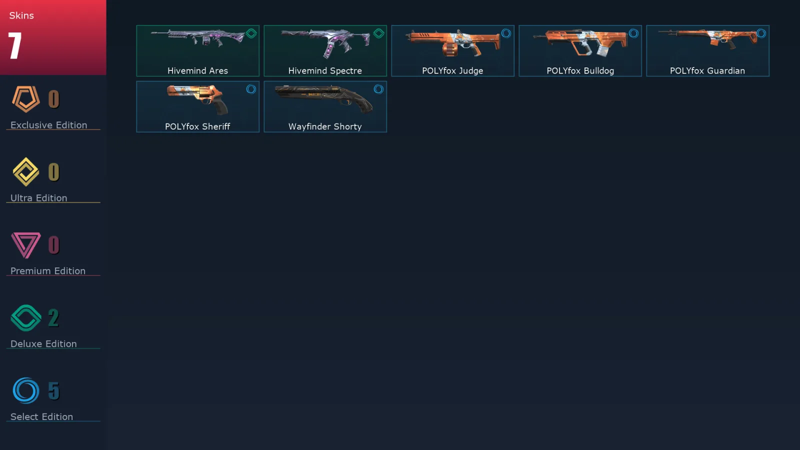 [Valorant] | EU | Level 15 | 9 Agents | 7 Skins