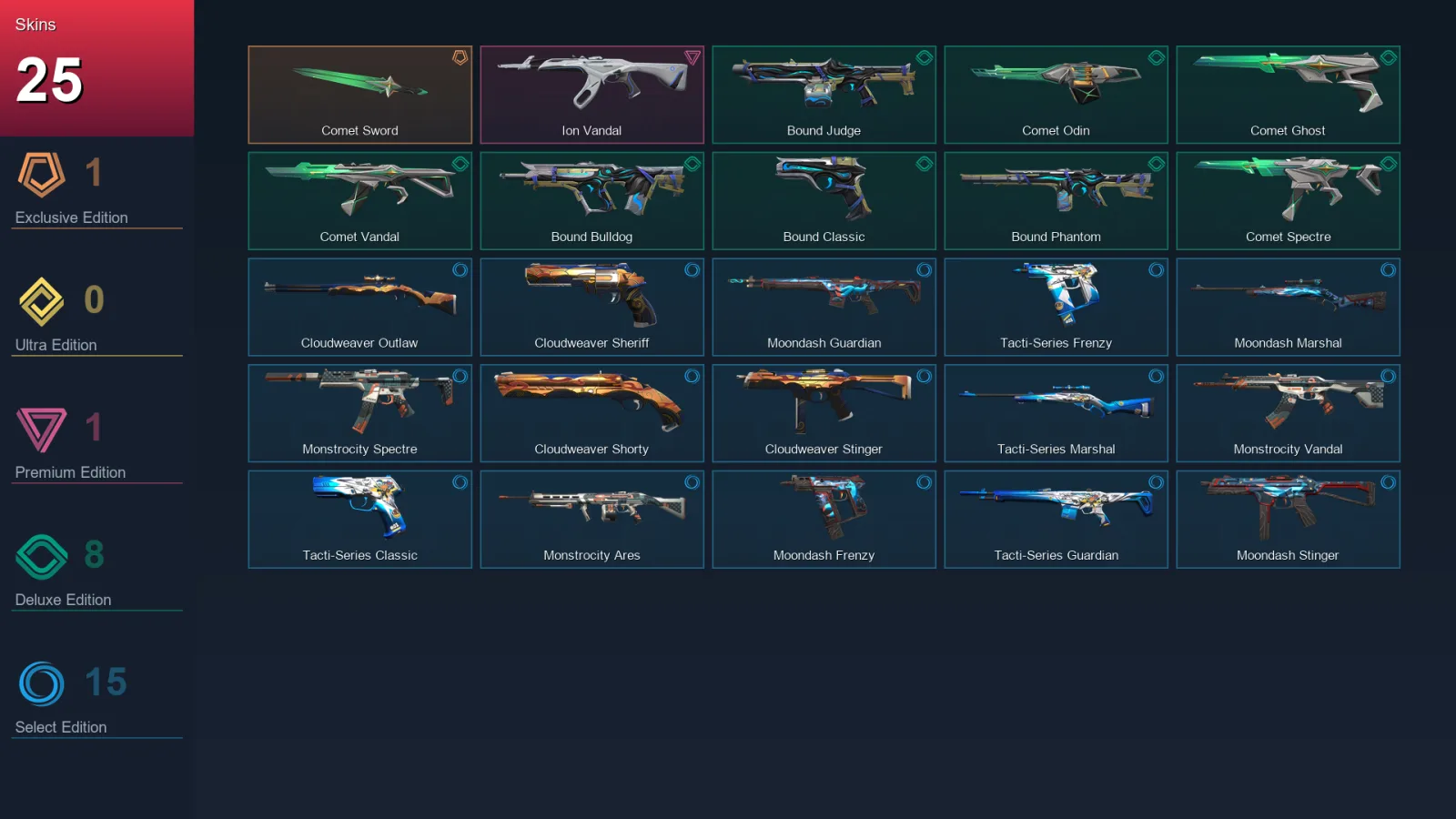 EU | Lv84 | Unranked | 25 Skin | 22 Agent | 48 Buddy — Valorant account