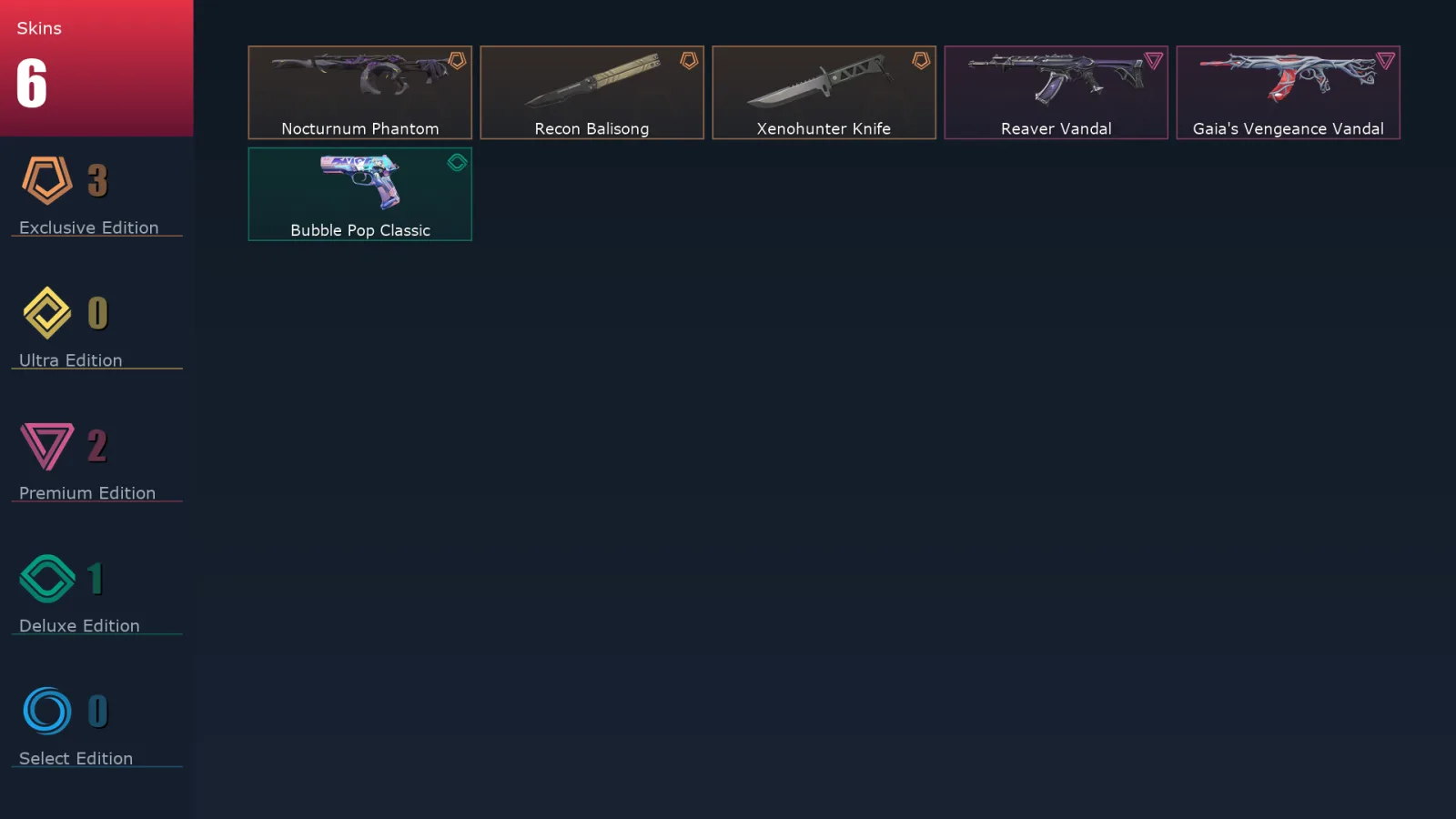 [Valorant] | EU | Level 46 | 16 Agents | 6 Skins