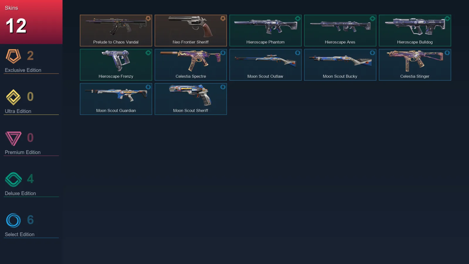 EU | Lv27 | Unranked | 12 Skin | 10 Agent | 10 Buddy