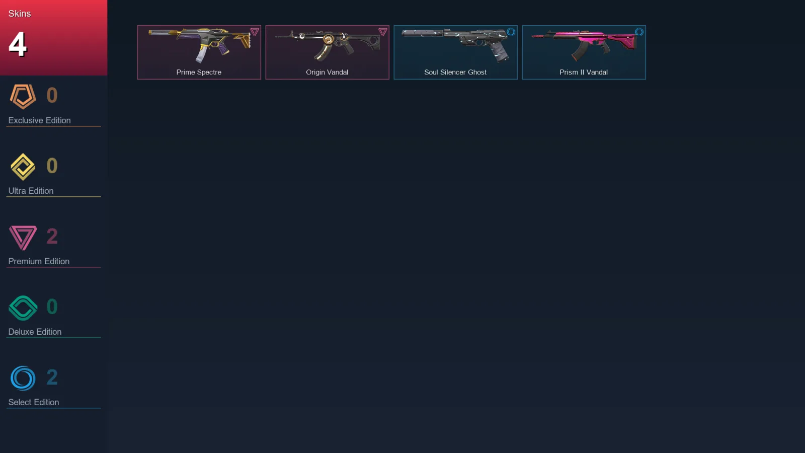 EU | Lv37 | Unranked | 4 Skin | 15 Agent | 24 Buddy — Valorant account
