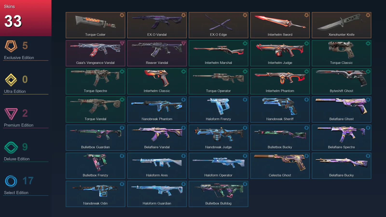 AP | Lv82 | Gold III | 33 Skin | 27 Agent | 44 Buddy