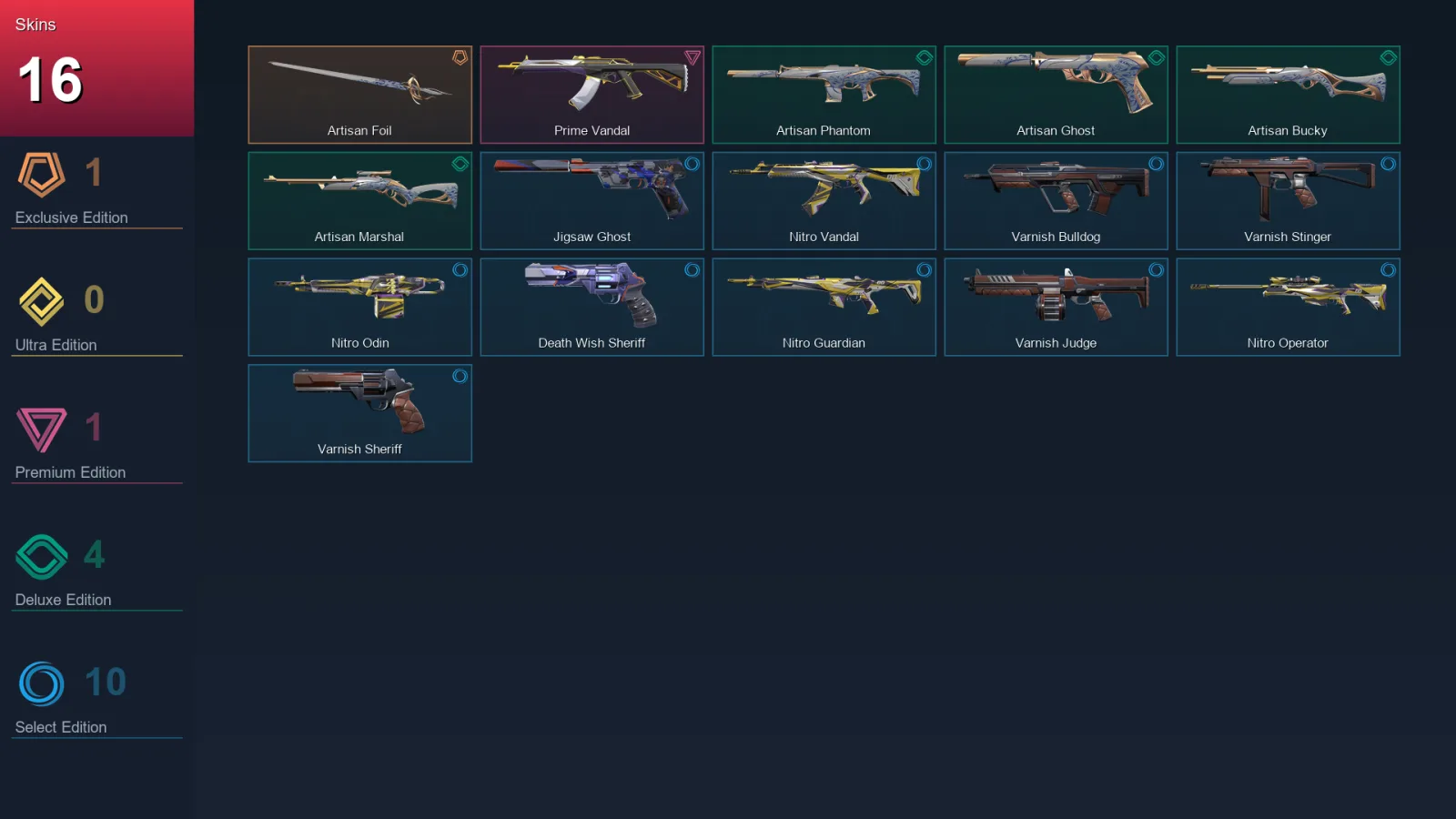 EU | Lv93 | Unranked | 16 Skin | 17 Agent | 33 Buddy