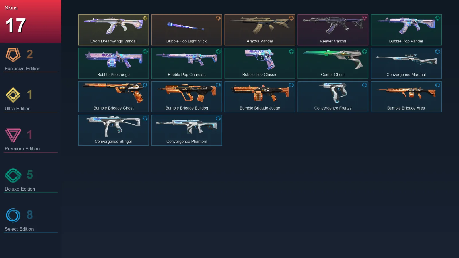 BR | Lv60 | Unranked | 17 Skin | 15 Agent | 33 Buddy — Valorant account