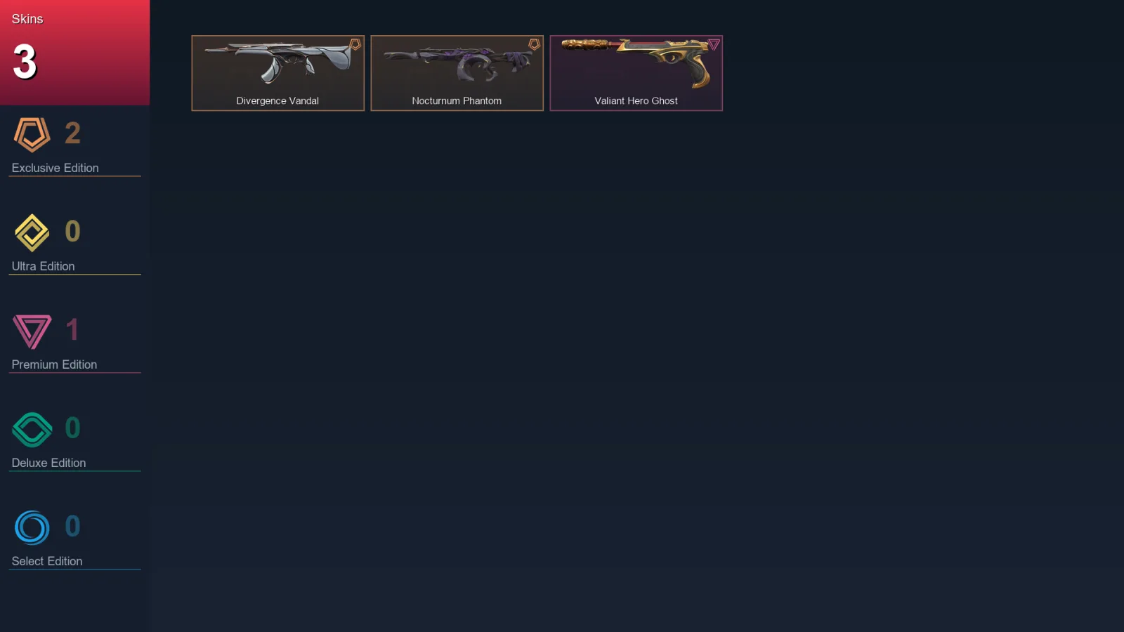 EU | Lv12 | Unranked | 3 Skin | 7 Agent | 5 Buddy