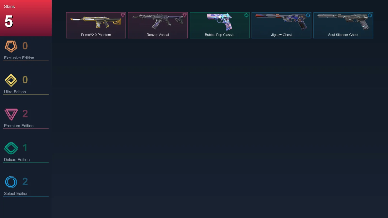 EU | Lv71 | Unranked | 5 Skin | 17 Agent | 26 Buddy — Valorant account