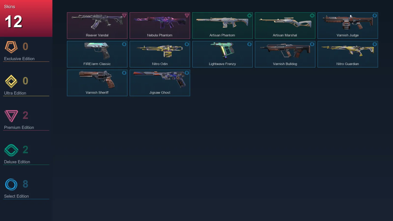 BR | Lv126 | Unranked | 12 Skin | 20 Agent | 34 Buddy — Valorant account