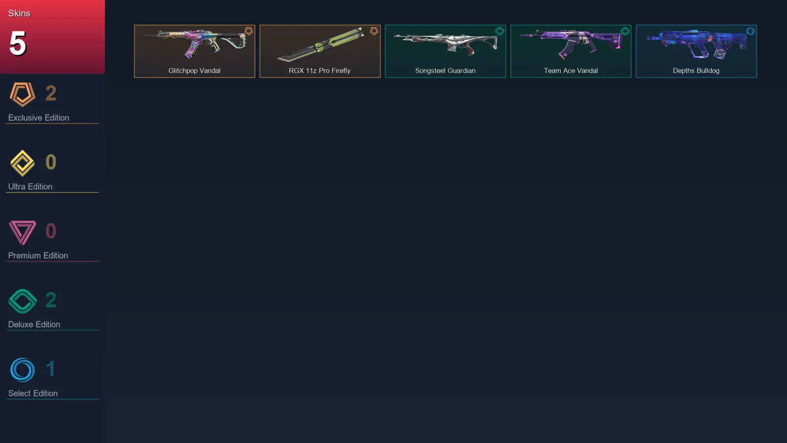 EU | Lv34 | Unranked | 5 Skin | 15 Agent | 16 Buddy