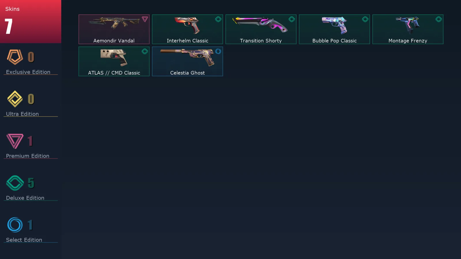 [Valorant] | EU | Level 127 | Bronze 3 | 28 Agents | 7 Skins