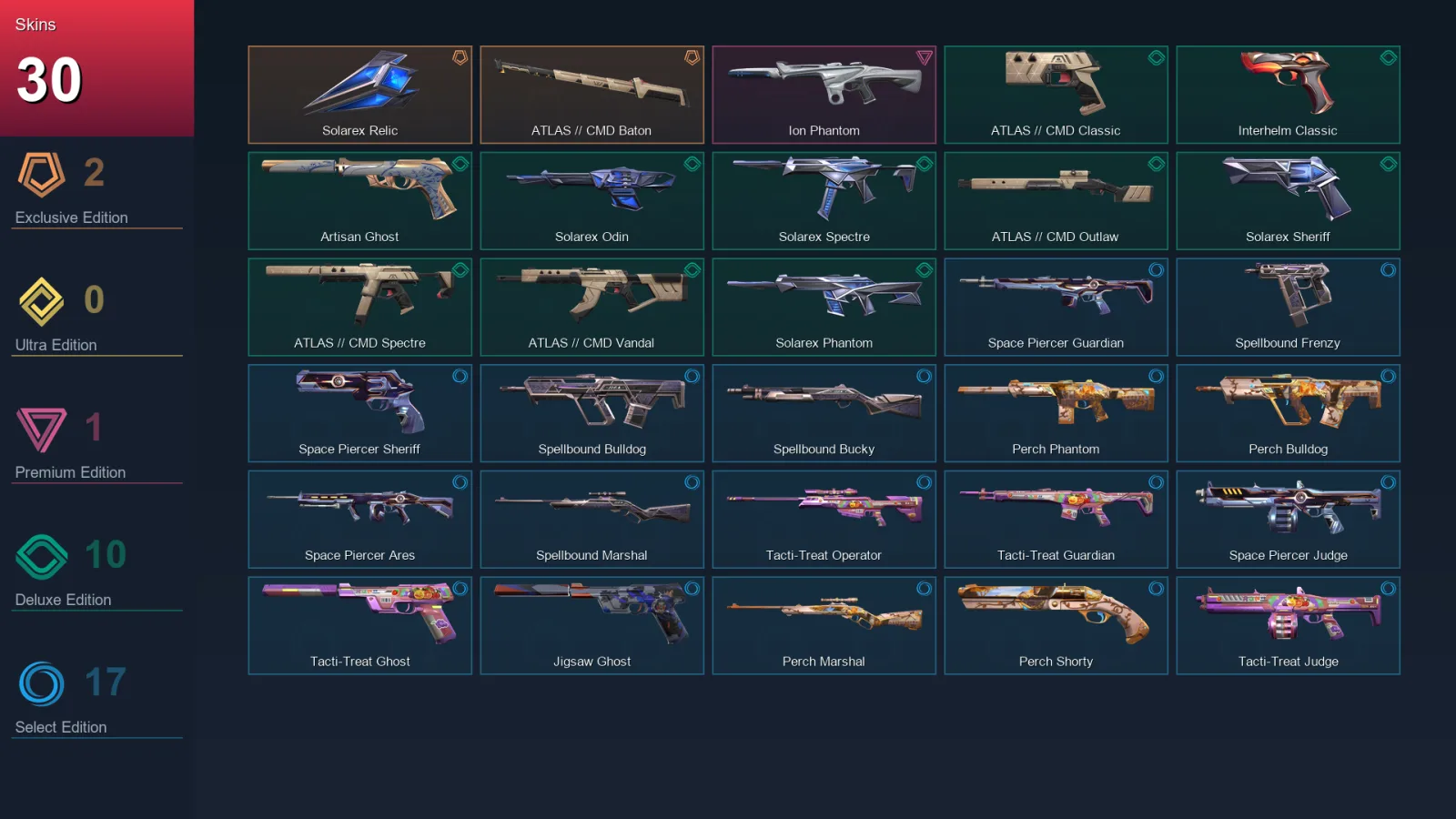 AP | Lv123 | Unranked | 30 Skin | 28 Agent | 49 Buddy — Valorant account