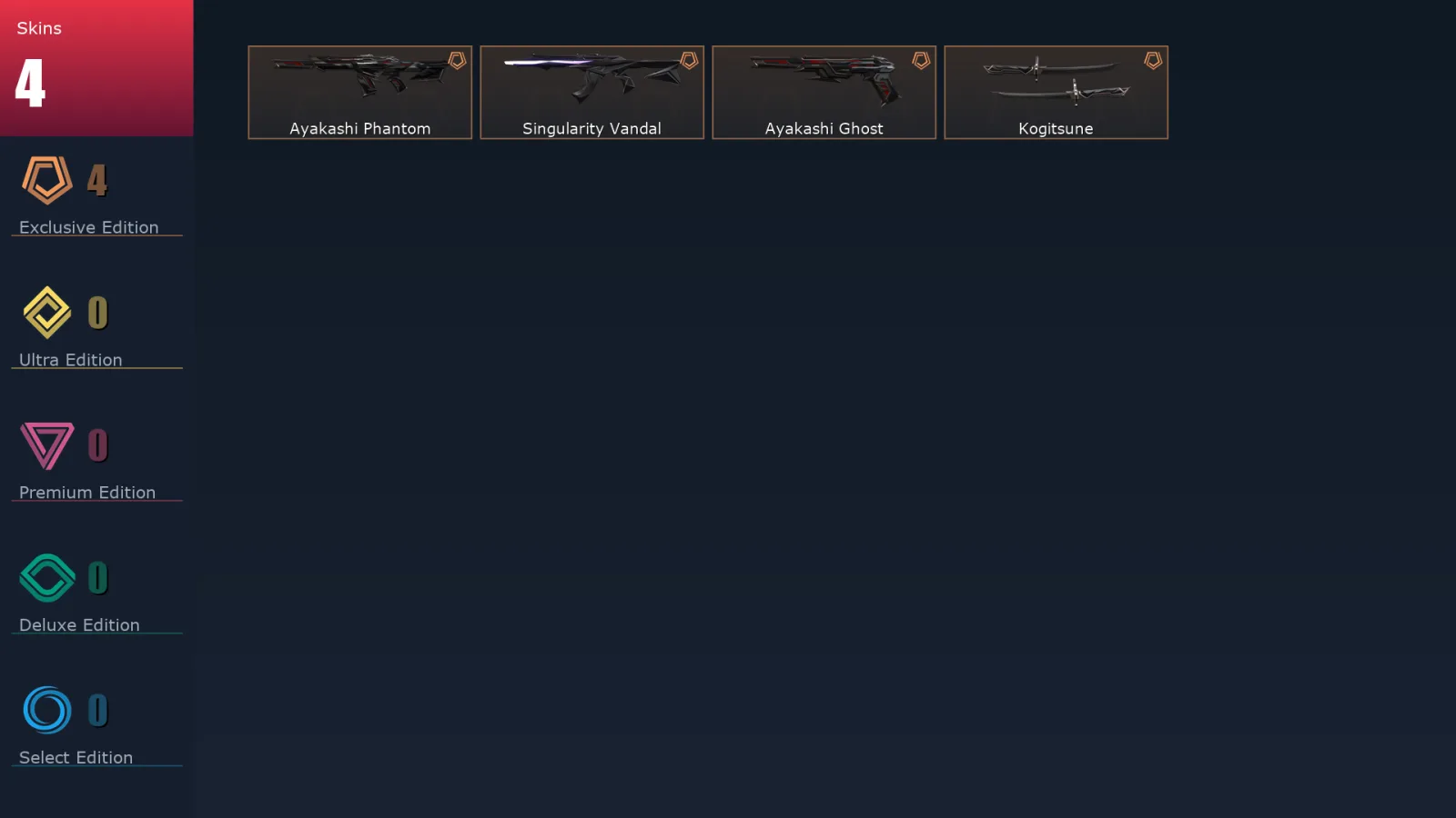 [Valorant] | EU | Level 23 | Silver 3 | 7 Agents | 4 Skins