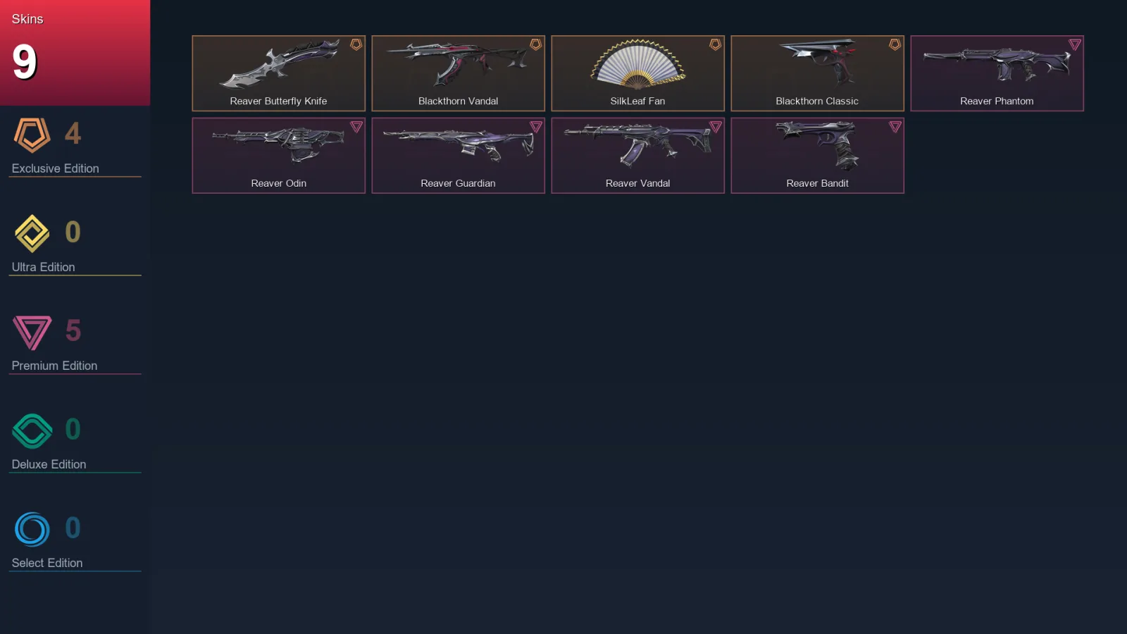 NA | Lv28 | Unranked | 9 Skin | 9 Agent | 7 Buddy
