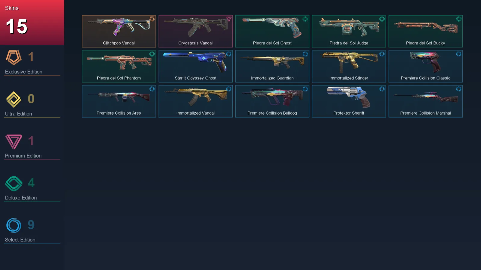 AP | Lv94 | Unranked | 15 Skin | 27 Agent | 45 Buddy — Valorant account