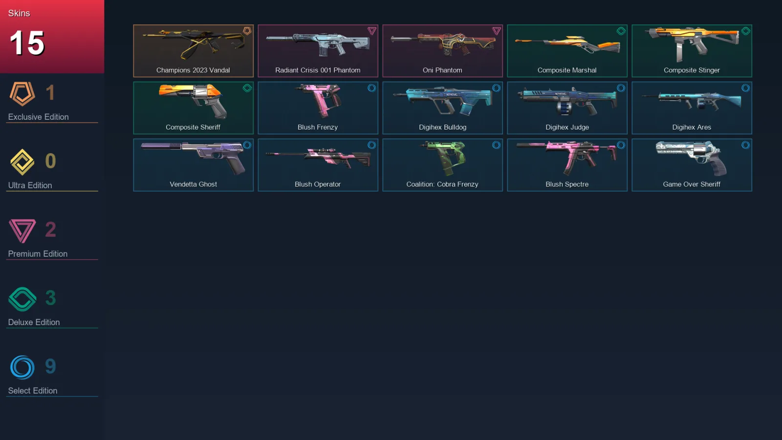 AP | Lv61 | Unranked | 15 Skin | 26 Agent | 38 Buddy — Valorant account