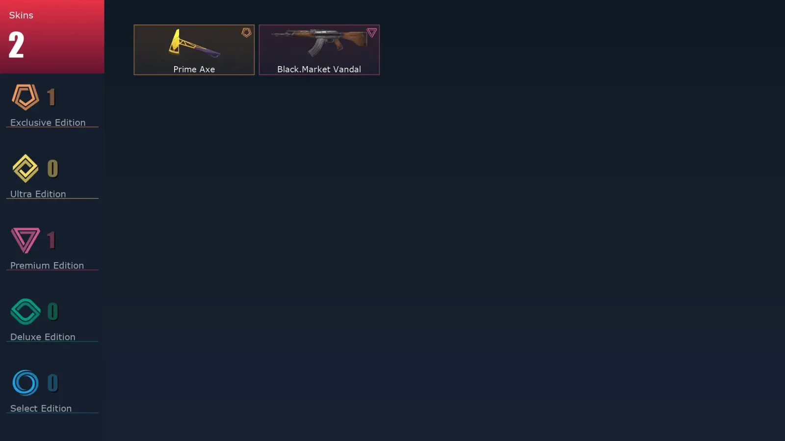 [Valorant] | EU | Level 22 | Ascendant 1 | 8 Agents | 2 Skins