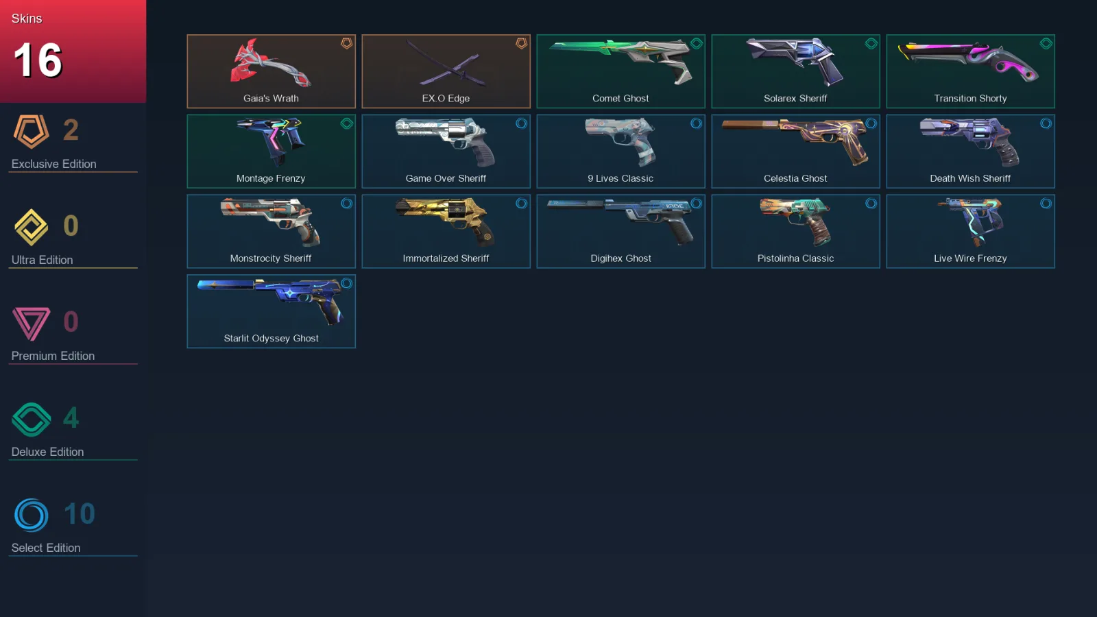 BR | Lv247 | Unranked | 16 Skin | 29 Agent | 85 Buddy — Valorant account