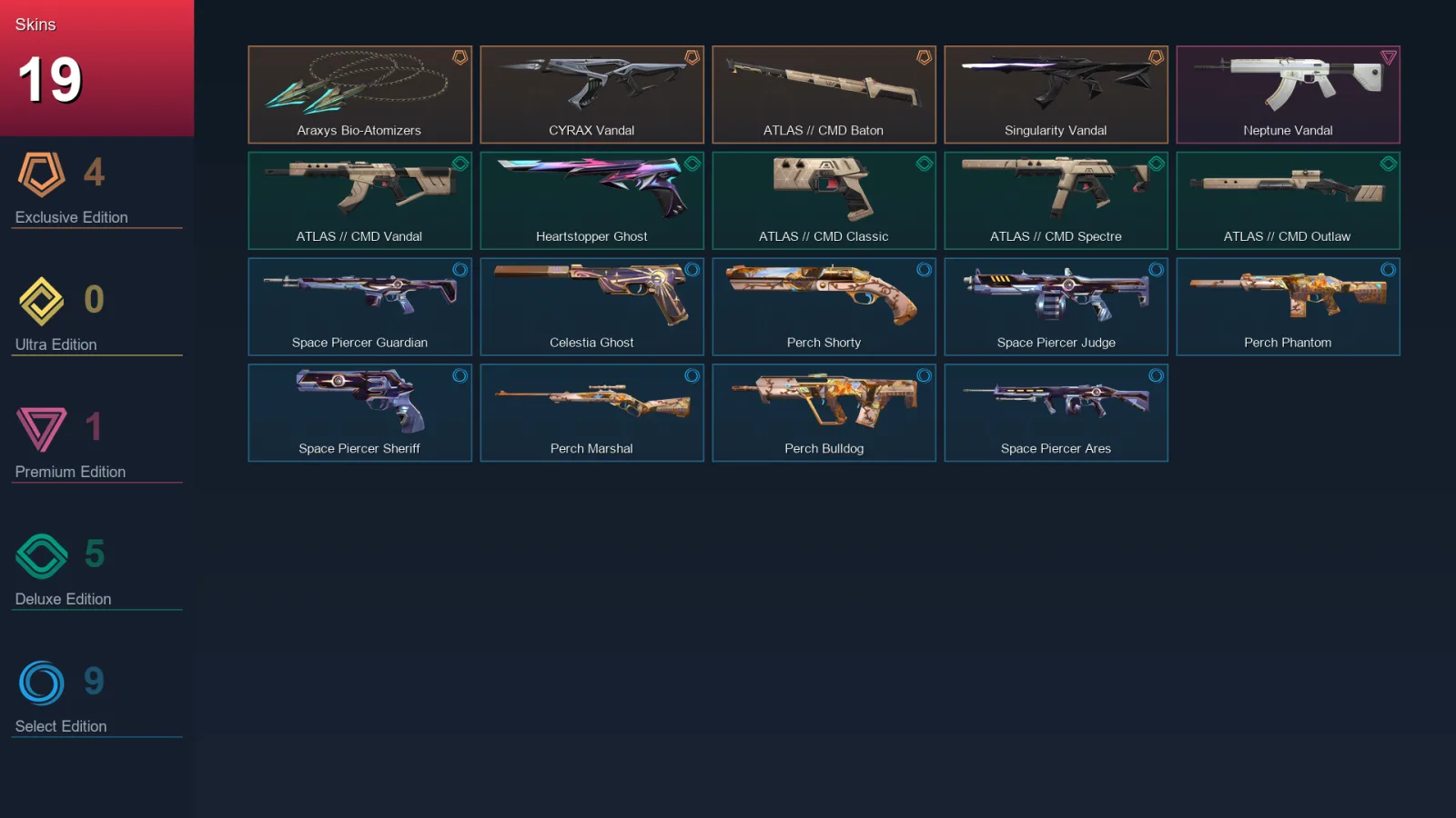 EU | Lv67 | Unranked | 19 Skin | 20 Agent | 32 Buddy — Unranked / Smurf Valorant