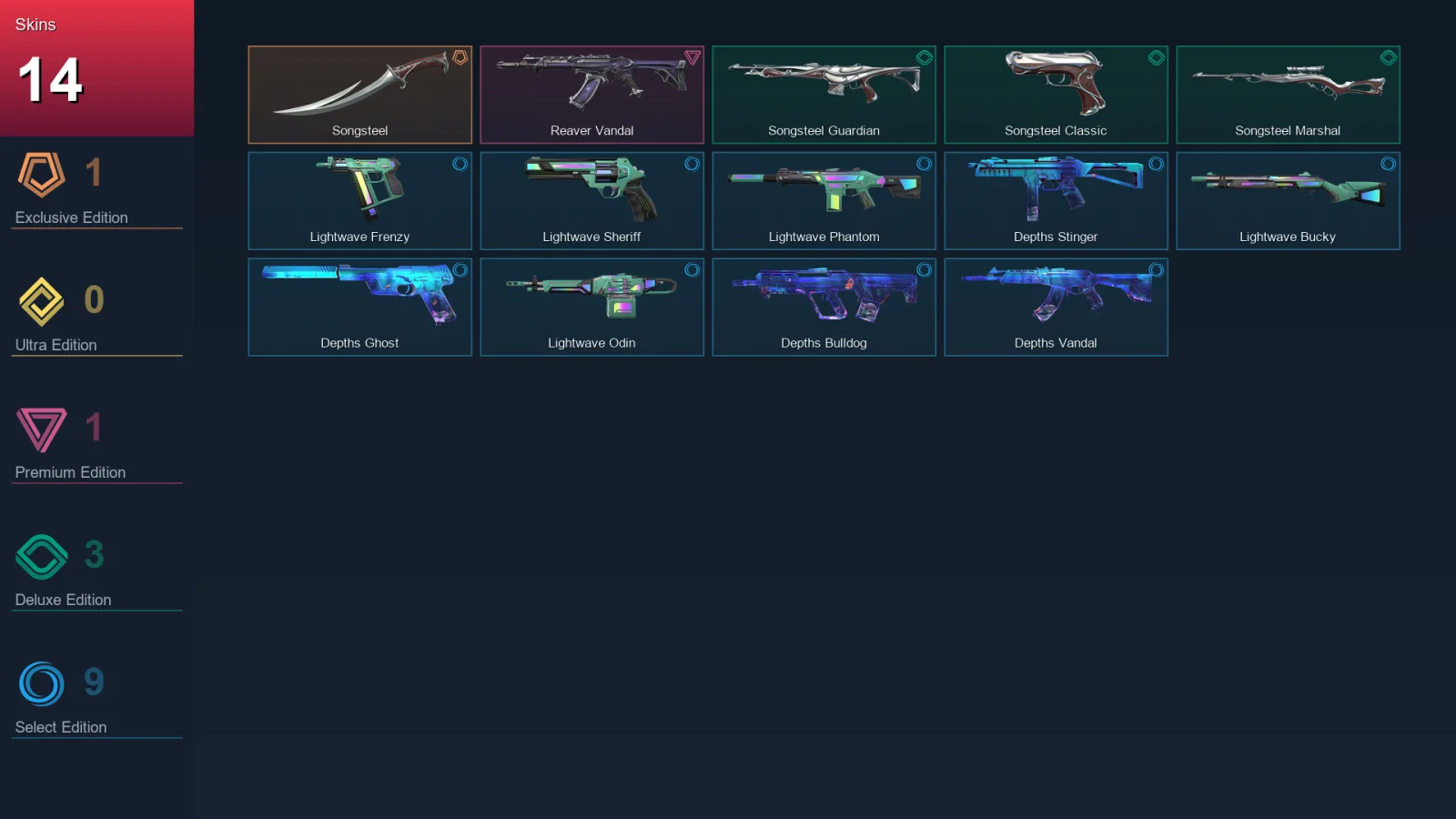NA | Lv28 | Unranked | 14 Skin | 11 Agent | 21 Buddy