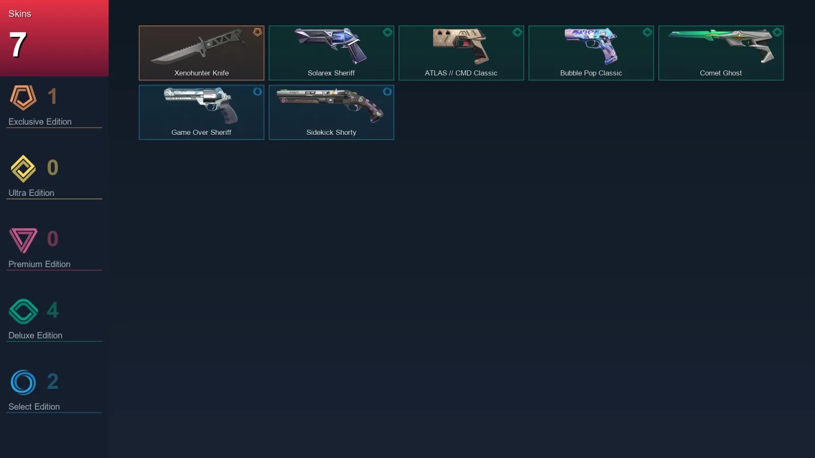 AP | Lv99 | Unranked | 7 Skin | 14 Agent | 30 Buddy