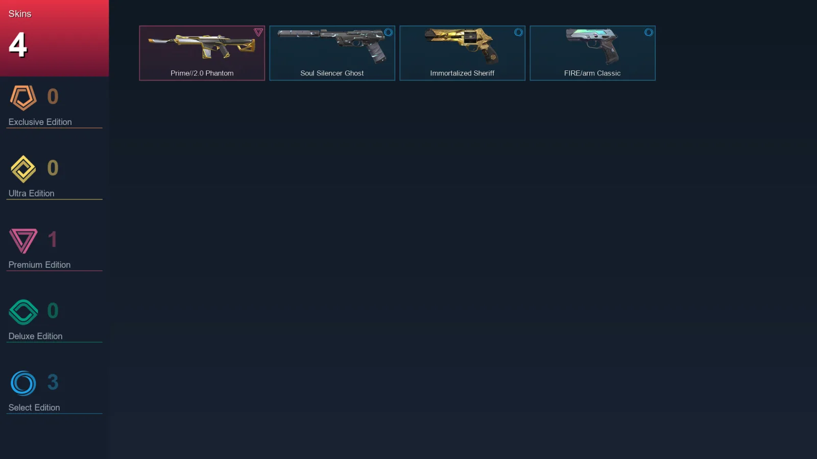 EU | Lv79 | Unranked | 4 Skin | 22 Agent | 39 Buddy
