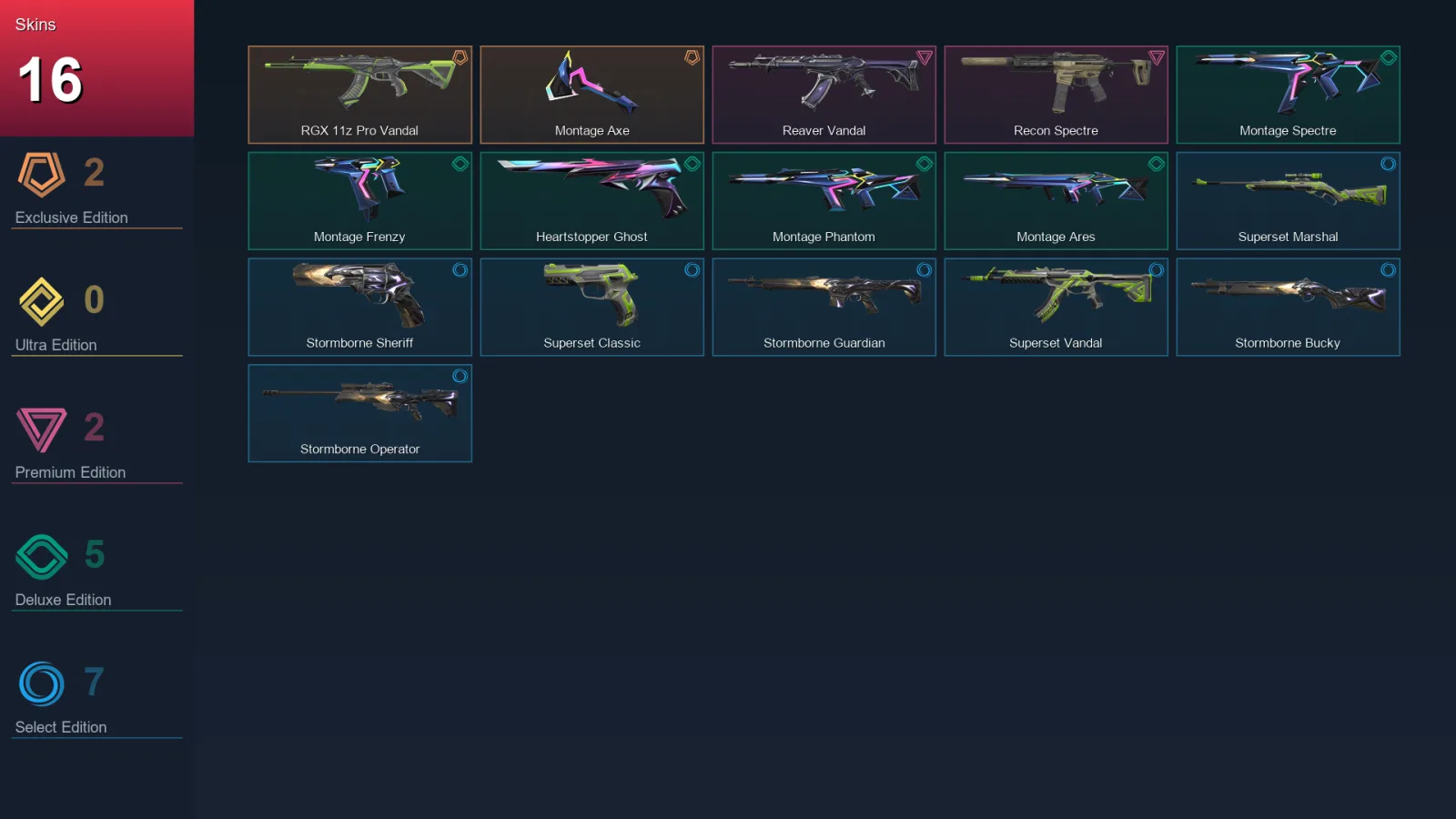 BR | Lv58 | Unranked | 16 Skin | 17 Agent | 19 Buddy — Unranked / Smurf Valorant