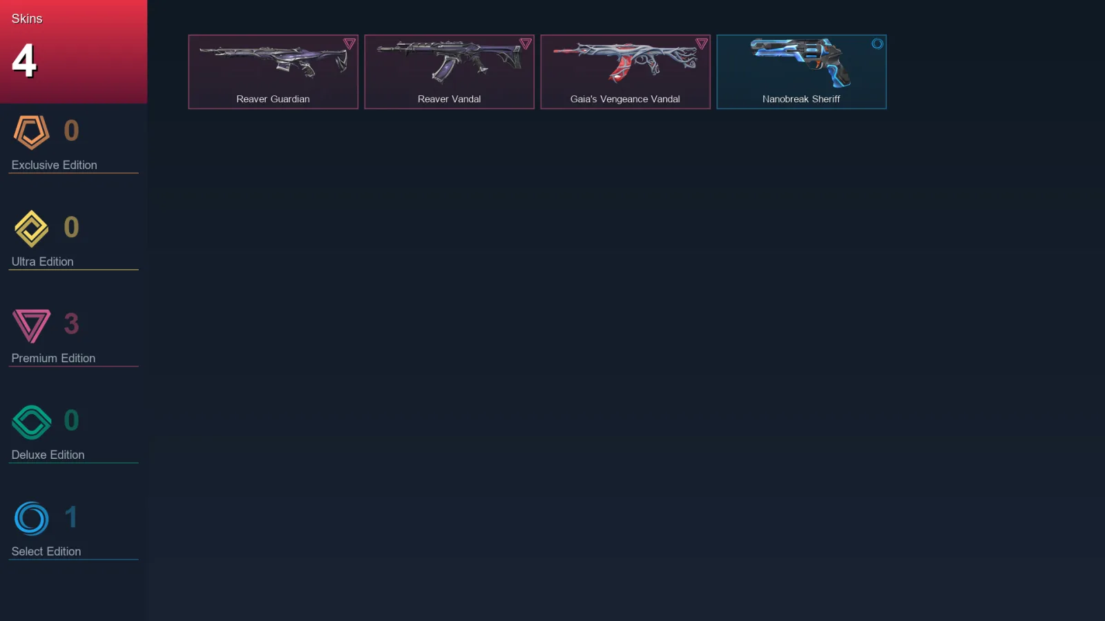 EU | Lv43 | Unranked | 4 Skin | 15 Agent | 19 Buddy — Valorant account