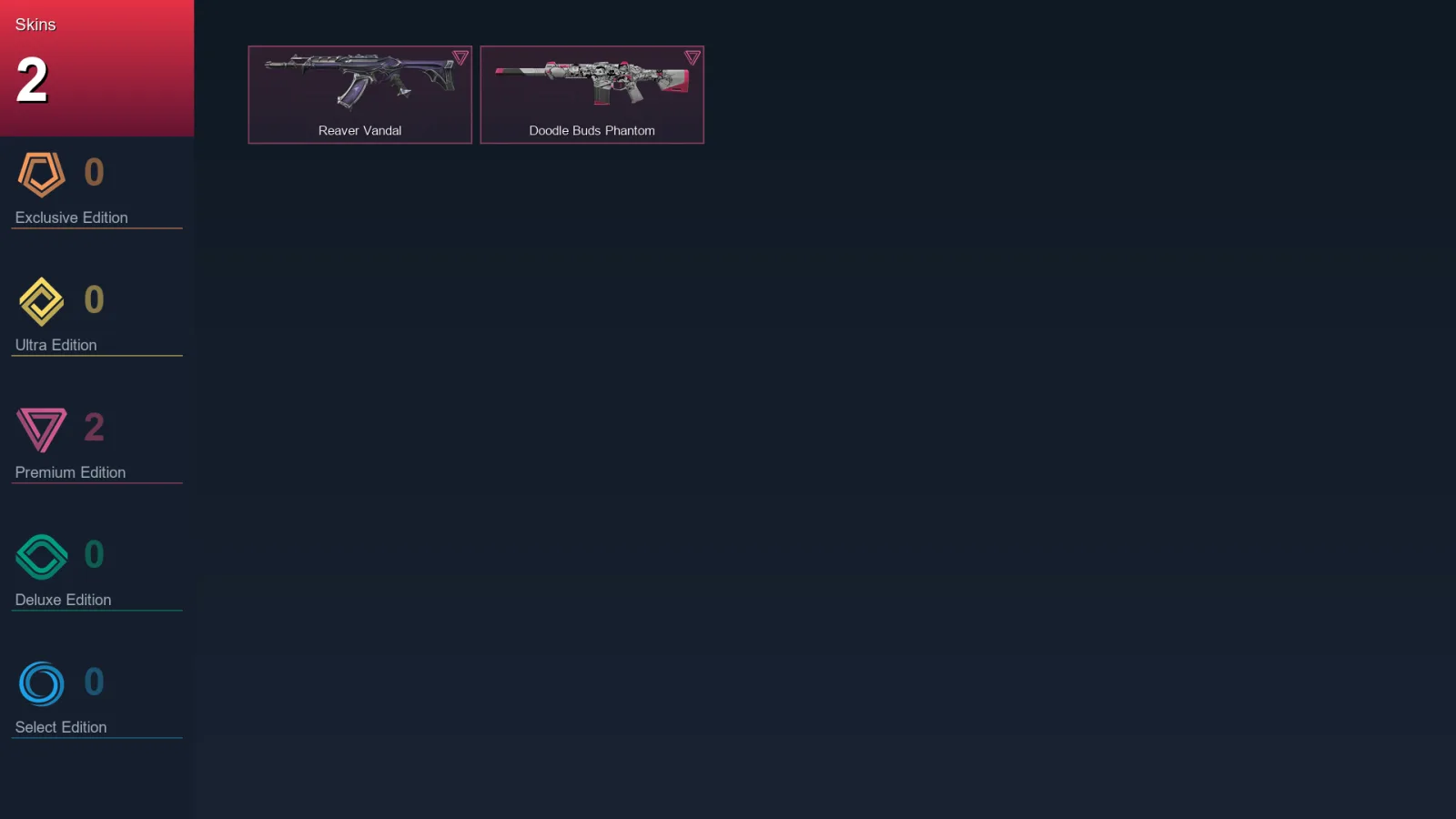 EU | Lv22 | Unranked | 2 Skin | 7 Agent | 4 Buddy