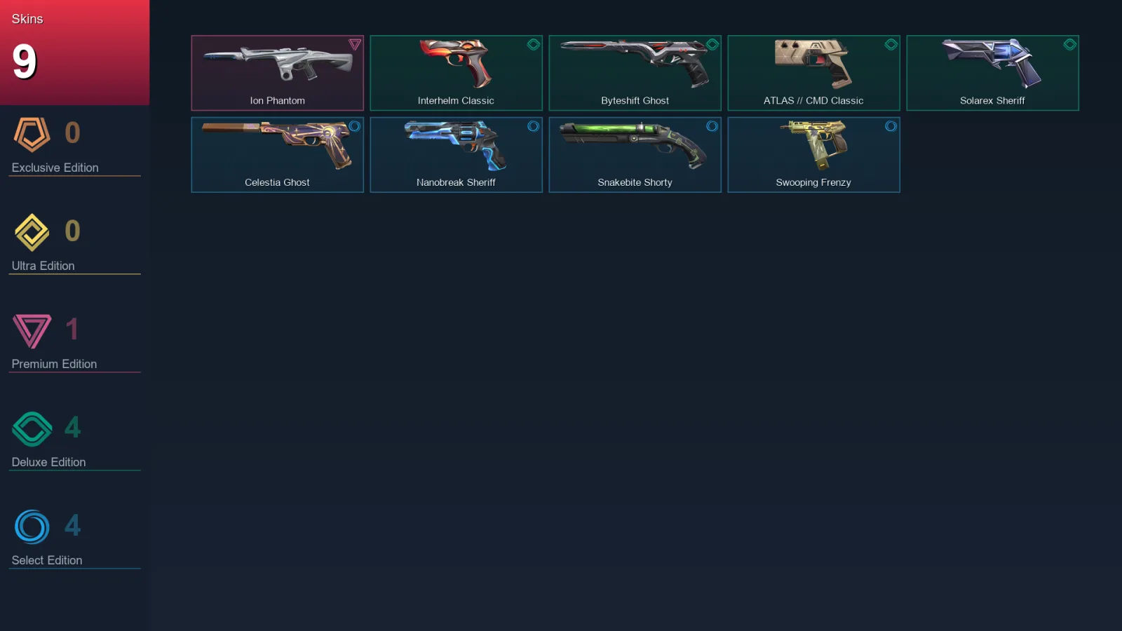 AP | Lv157 | Unranked | 9 Skin | 28 Agent | 37 Buddy — Unranked / Smurf Valorant