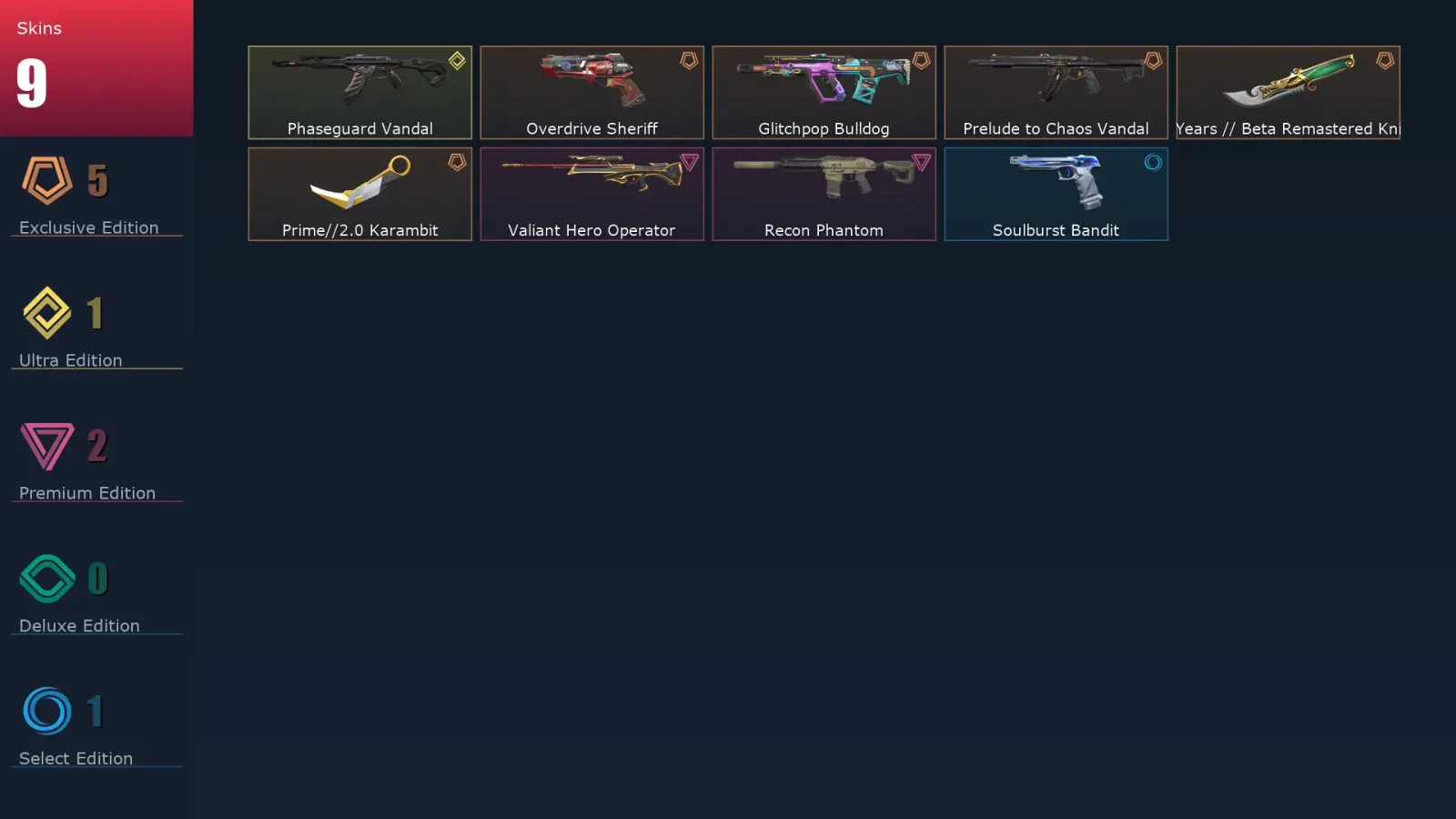 [Valorant] | EU | Level 68 | Diamond 3 | 28 Agents | 9 Skins — Valorant account