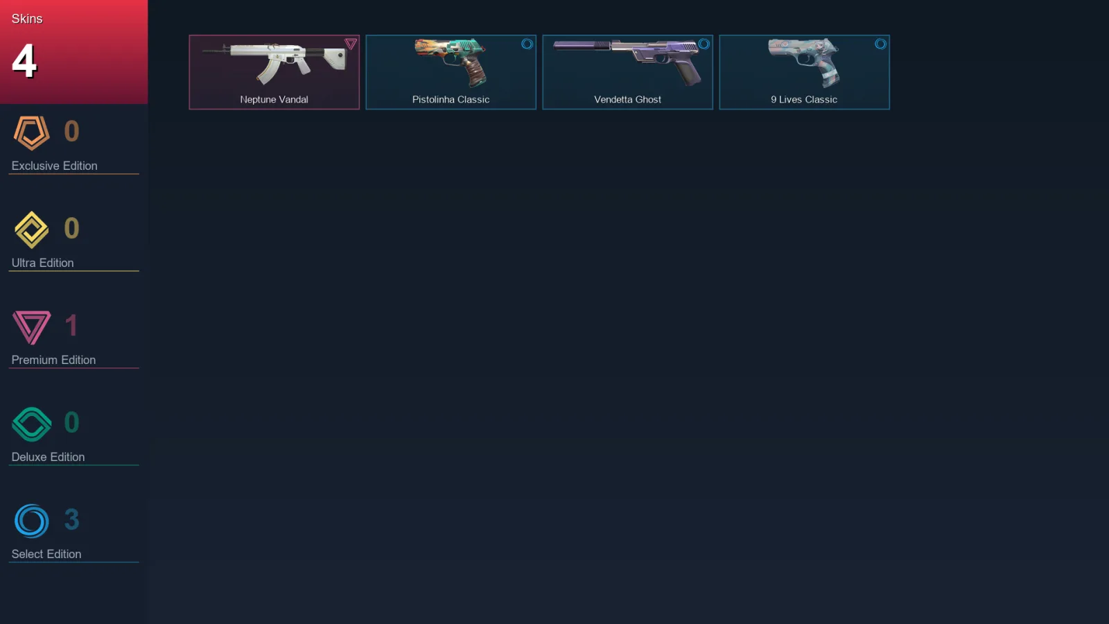 EU | Lv73 | Unranked | 4 Skin | 15 Agent | 23 Buddy — Vendetta Ghost