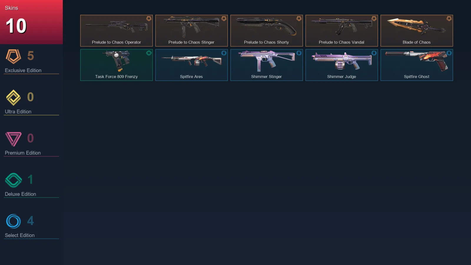 AP | Lv25 | Unranked | 10 Skin | 7 Agent | 14 Buddy