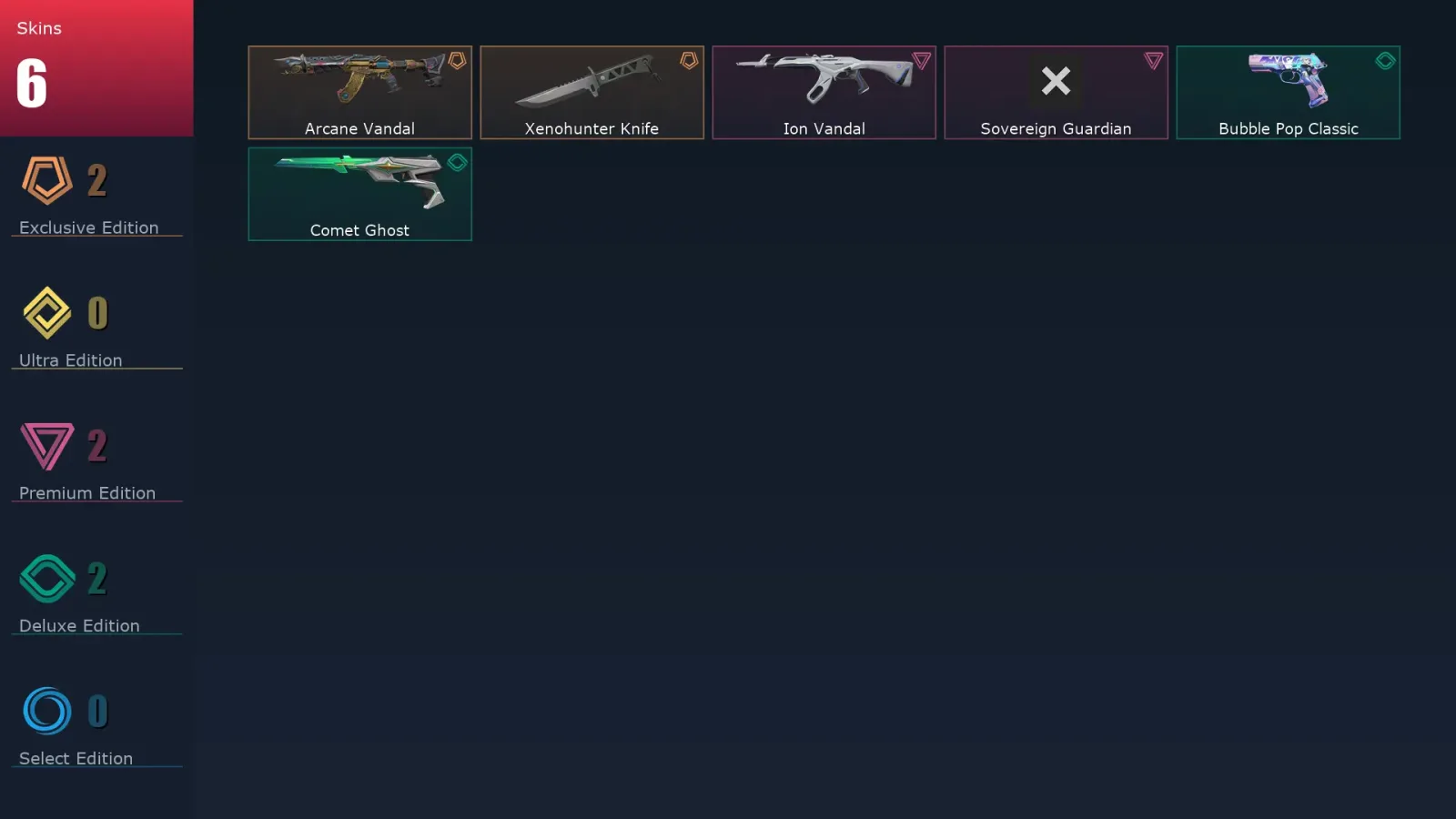 [Valorant] | EU | Level 55 | 16 Agents | 6 Skins