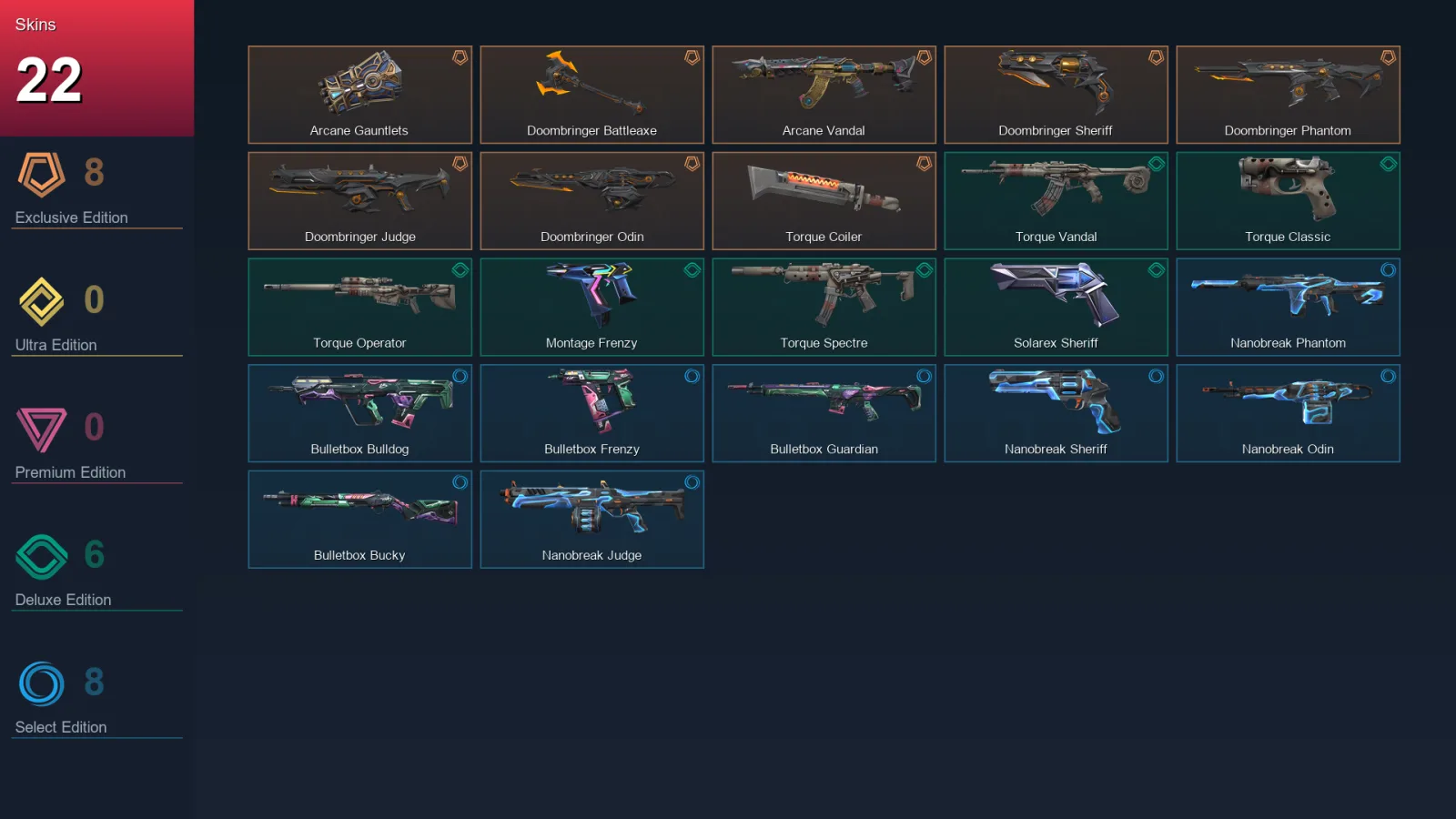 BR | Lv92 | Unranked | 22 Skin | 25 Agent | 54 Buddy
