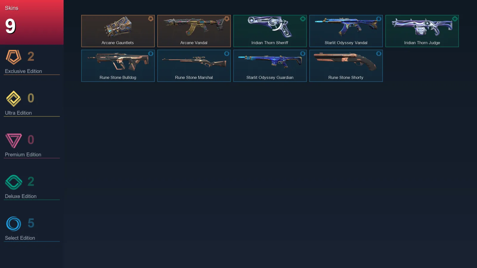 LA | Lv26 | Unranked | 9 Skin | 8 Agent | 13 Buddy