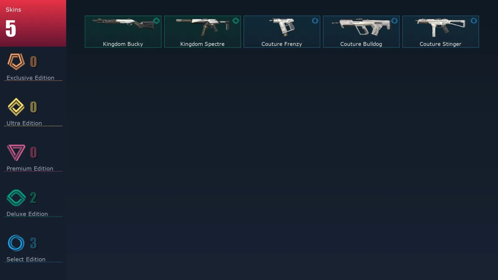 [Valorant] | EU | Level 1 | 7 Agents | 5 Skins — Valorant account