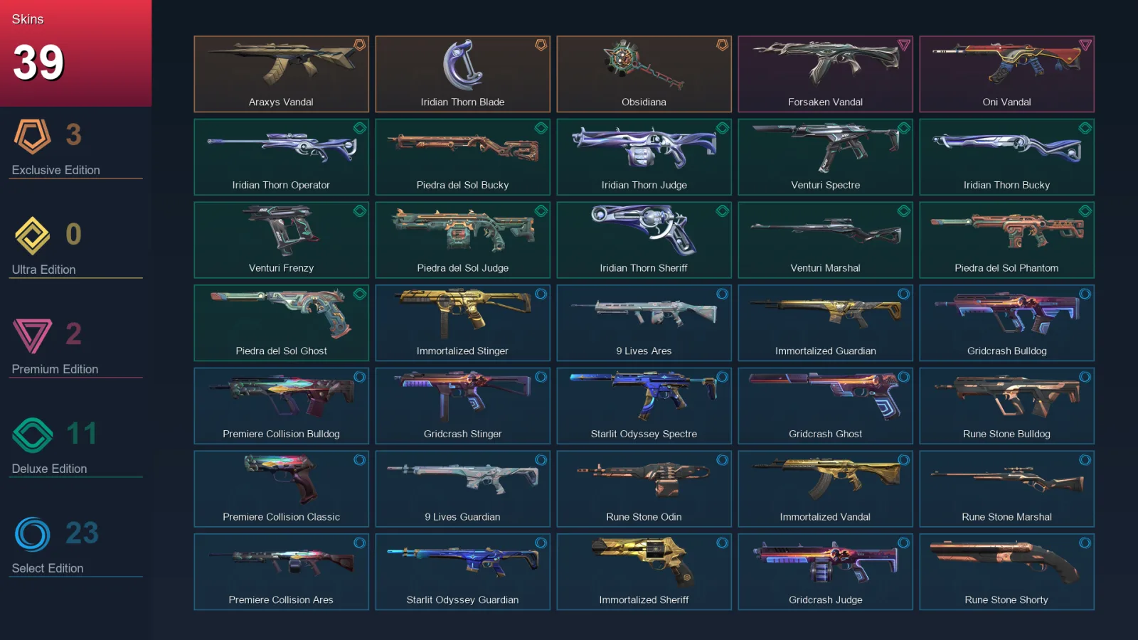 EU | Lv67 | Unranked | 39 Skin | 20 Agent | 40 Buddy — Valorant account