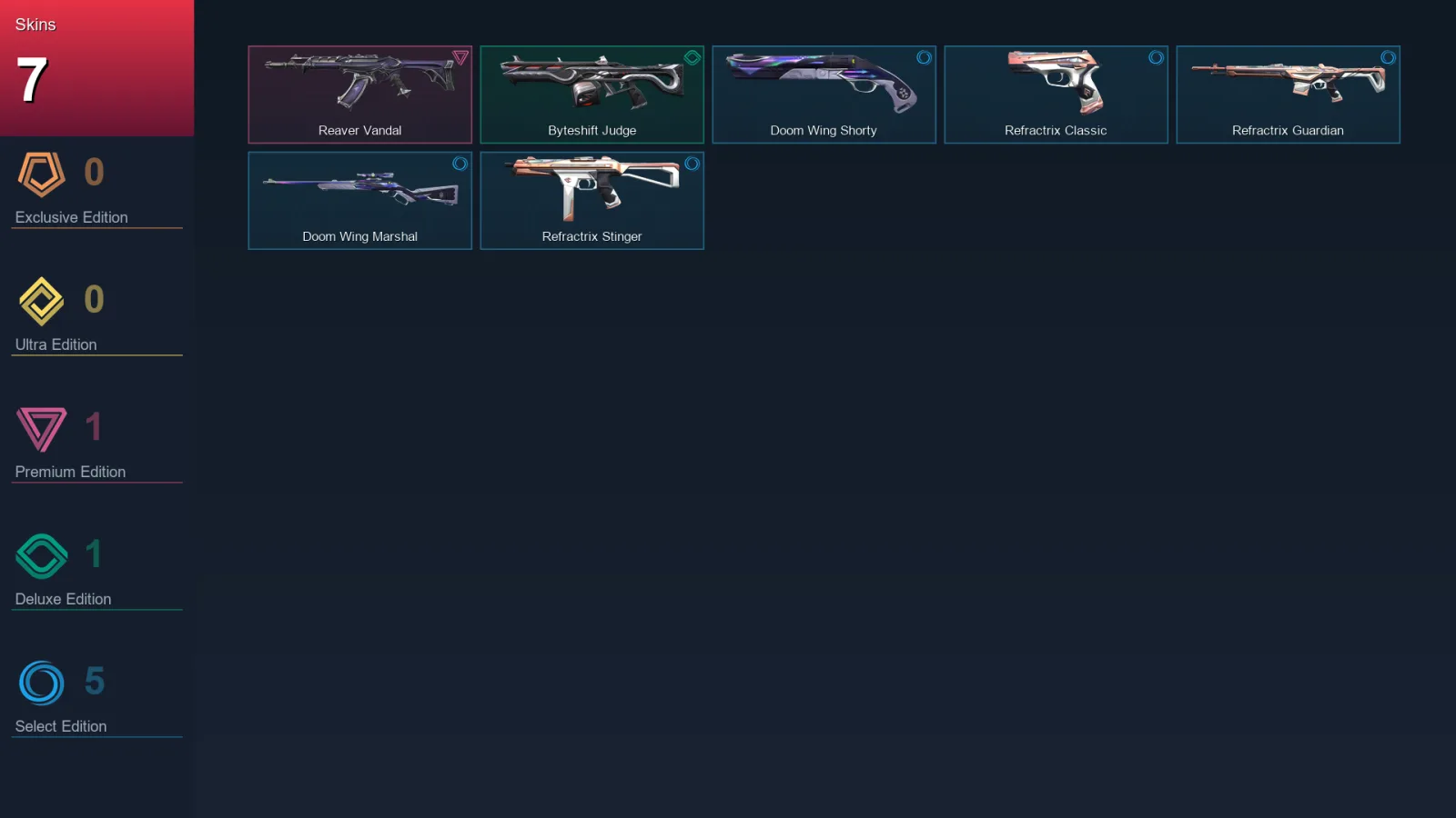 EU | Lv15 | Unranked | 7 Skin | 8 Agent | 5 Buddy