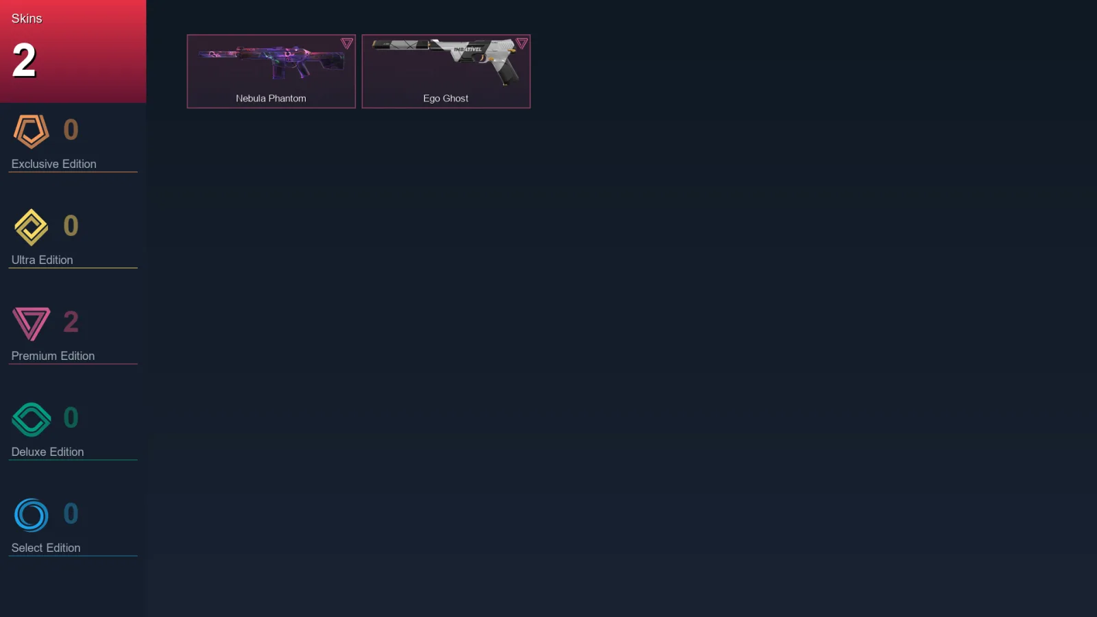 EU | Nebula Phantom | Ego Ghost | 2 Skin | 8 Agent | 6 Buddy | Lv9