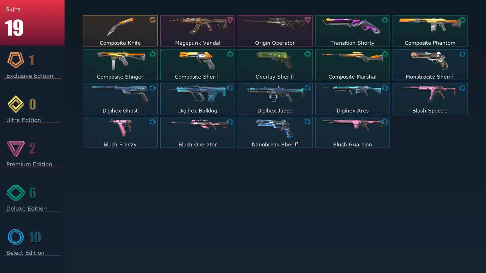 [Valorant] | EU | Level 141 | 27 Agents | 19 Skins — Valorant account