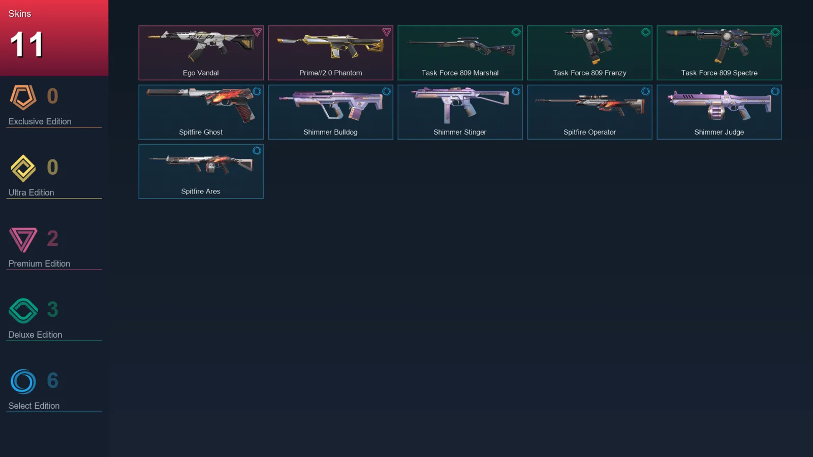 EU | Lv29 | Unranked | 11 Skin | 9 Agent | 14 Buddy — Valorant account