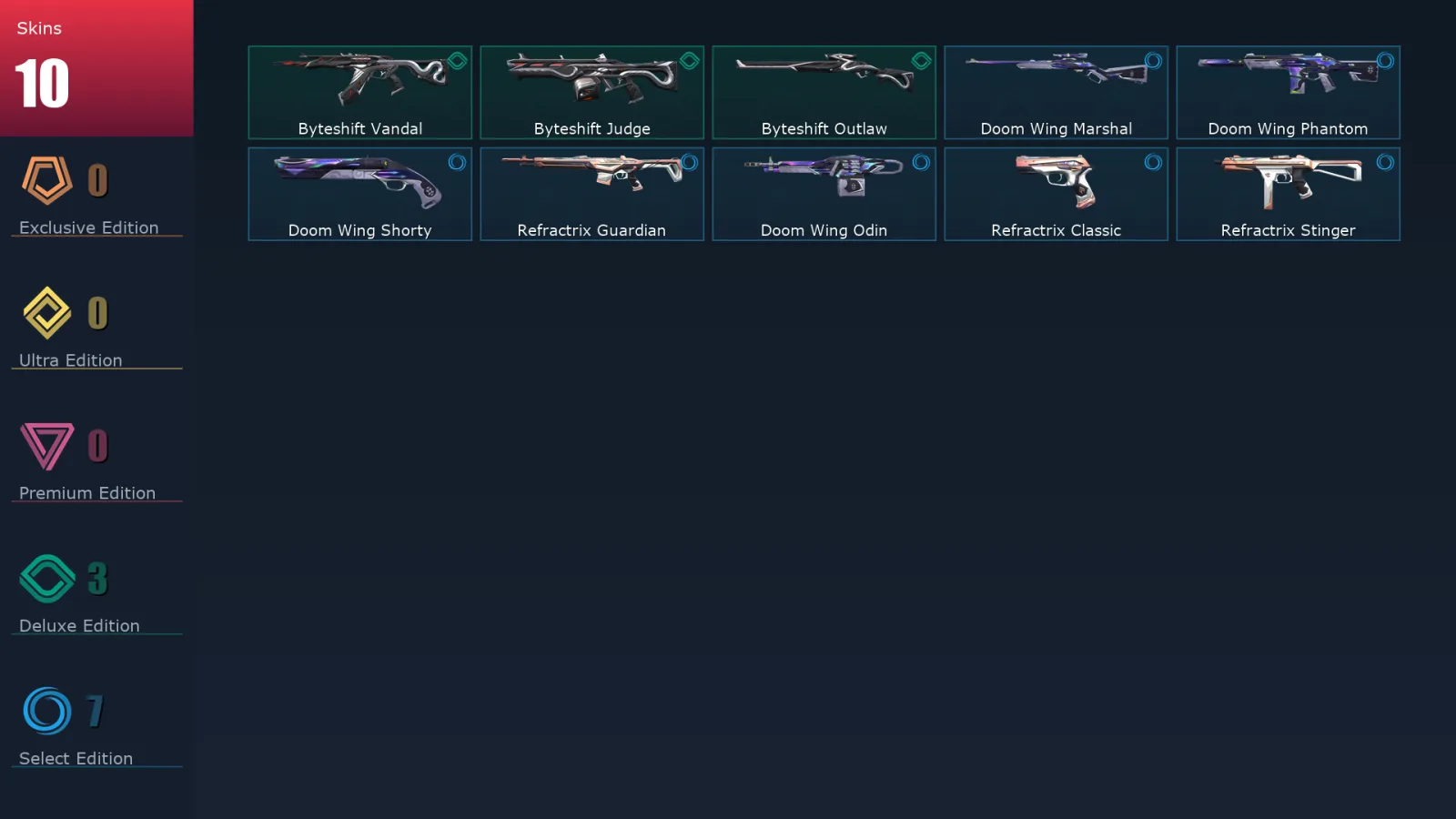 [Valorant] | EU | Level 31 | 11 Agents | 10 Skins