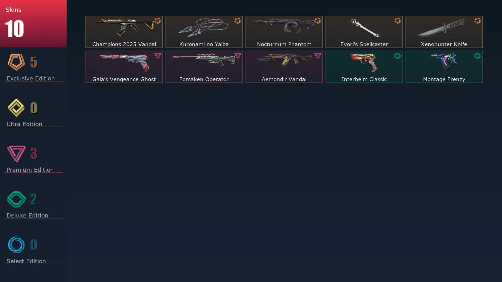 [Valorant] | EU | Level 56 | Gold 3 | 17 Agents | 10 Skins — Valorant account