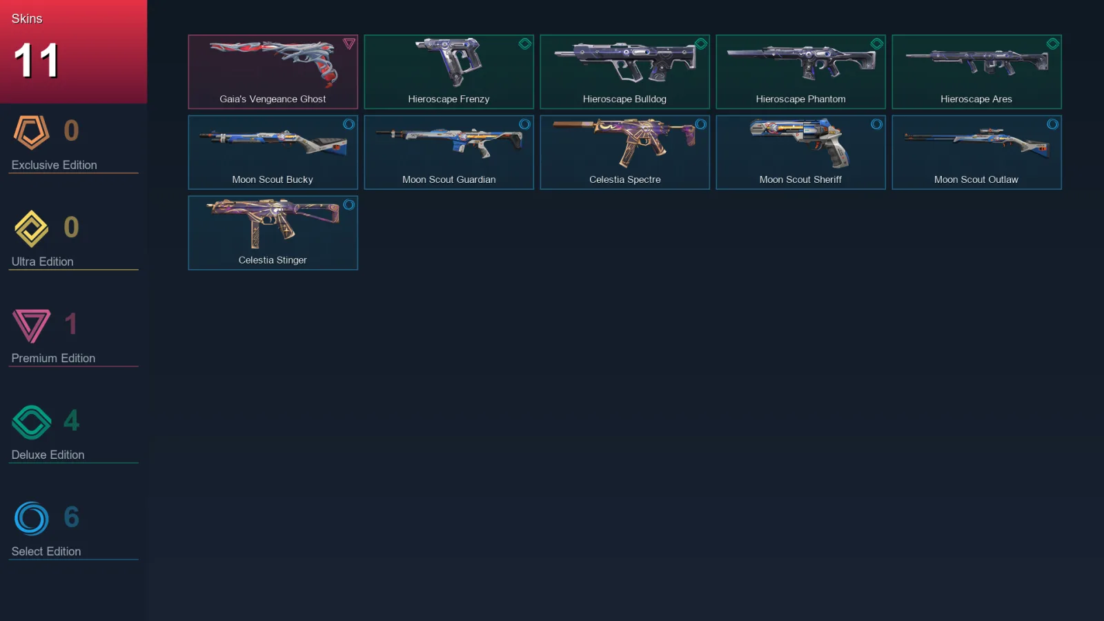 EU | Lv26 | Unranked | 11 Skin | 11 Agent | 12 Buddy
