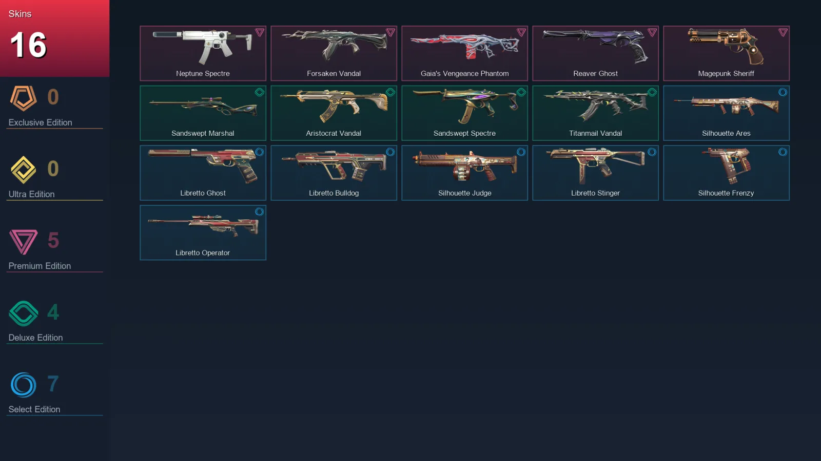 NA | Lv49 | Unranked | 16 Skin | 17 Agent | 16 Buddy — Valorant account